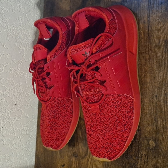 Adidas Originals Men's X PLR Running Shoes | Scarlet/Bubble Gum Sole | Size 10 - Picture 3 of 6